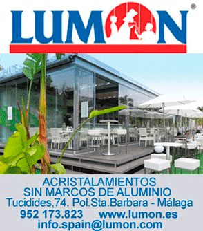 Lumon Acristalamientos, Cortinas de Cristal Hostelería Málaga